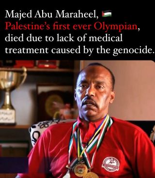 Allah yerhamu. 

The genocide is claiming the lives of luminaries too.

He should be honoured at the coming Paris Olympics, and Israeli athletes denied to participate. 

#olympics #sport #sports