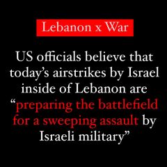 Day 251. 

All eyes on #Lebanon ðŸ‡±ðŸ‡§ as the strikes continue to escalate toward the brink of war. 

Source: CBS News