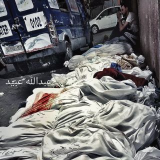 |وما زلنا نودع الشهيد تل والشهيد 
#غزة #غزة_تحت_القصف #غزة_فلسطين|