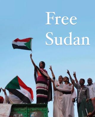 From genocide and postcolonial meddling. 

From American and UAE proxy wars and media erasure. 

Over 10,000 dead and 20 million people displaced. And the numbers keep climbing. 

Free Sudan...