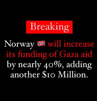 Norwegian leadership also stated they would enforce an arrest warrant for Netanyahu if the ICC finalized the arrest warrant.

#Norway has been a staunch ally to Gaza.

â€œNorway will increase its...