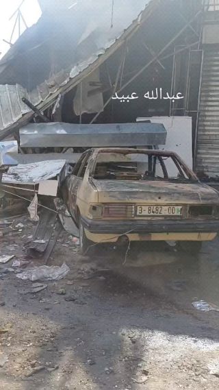 |An Israeli bombing targeted a bakery in Nuseirat, central Gaza Strip By: Abdullah Obaid
#gazanation #Gaza #gaza_war #GazaAttack #gaza_under_bombardment|