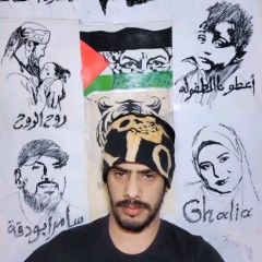 رسمه الإعلامي Momin 🕊️🇵🇸
#gaza 
#palestine 
#yemen 
#غزة_تحت_القصف #غزة 
#اعلام #الجزيرة #art #artist