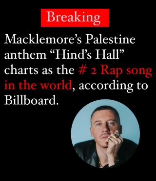 Letâ€™s make it #1 next week. 

Salute to the brother @macklemore, showing the world that musical success doesnâ€™t mandate cowardice and silence; and that the roots of hip hop are steeped...