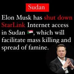 Awful and callous. 

Sudan ðŸ‡¸ðŸ‡© has endured so much. During a genocide, this man is concerned with â€œlicensingâ€ instead of protecting lives?

Stop revering this man....