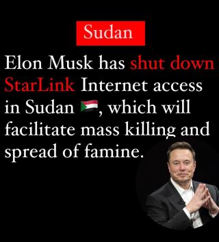 Awful and callous. 

Sudan ðŸ‡¸ðŸ‡© has endured so much. During a genocide, this man is concerned with â€œlicensingâ€ instead of protecting lives?

Stop revering this man....