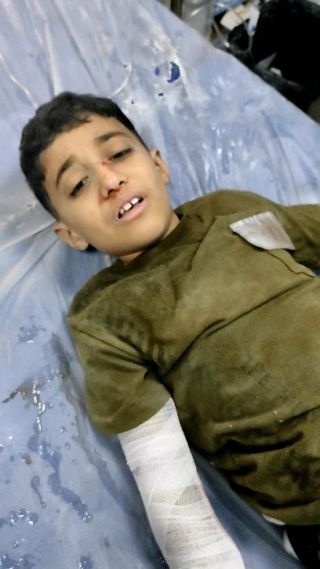 |قصفونا وانا نايم .. في دار سيدي..
حسبنا الله ..
.
.
#اخبار  #غزة|