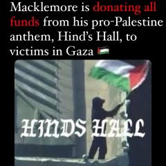 Keep listening, streaming and viewing this anthem 

This is legendary artistry that is impacting real lives, not senseless beefs lining the pocketbooks of Zionist record executives. 

This is #music...