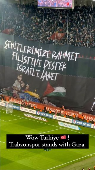 Wow, this is amazing. 

Turkish ðŸ‡¹ðŸ‡· football âš½ï¸ fans are just different! 

#trabzon #istanbul #turkiye #trabzonspor #football