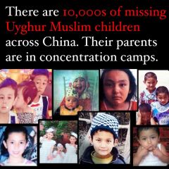 Another Muslim population, another genocide.

The Uyghur Muslim genocide has been ongoing for years, with little coverage or attention.

Uyghur Muslim children are placed in brainwashing orphanages,...