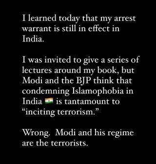 I will come to India ðŸ‡®ðŸ‡³ one day, soon, and condemn Modi and the BJP on their own soil. 

Thatâ€™s a promise.

#india #book #books #bookstagram