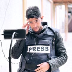 في يوم العالمي لحرية الصحافة.ـ  هنا غزة حيث الحقيقة ثمنها الدم
On World Press Freedom Day, here is Gaza, where the truth costs blood