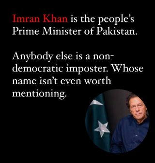 Who?

Thereâ€™s only one prime minister of #Pakistan who the people want in office.