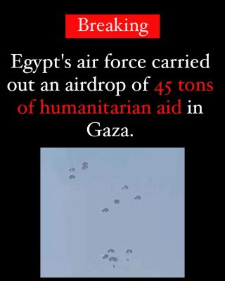 This is the least Egypt ðŸ‡ªðŸ‡¬ can do. 

And honestly, they should be doing far, FAR more.  They should force the borders open to let in 45000 tons of food, water and other forms of aid....