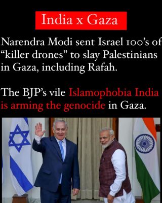 Indiaâ€™s love affair with Israel is as much sad as it is vile. 

Modi and BJP would do anything for western, white approval. Especially when wed to Islamophobia. 

Make no mistake â€” Modi...