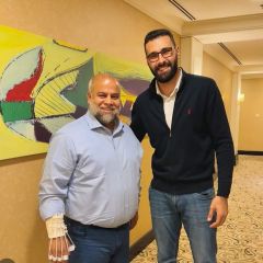 When legends reunite. 

Doha, Qatar.