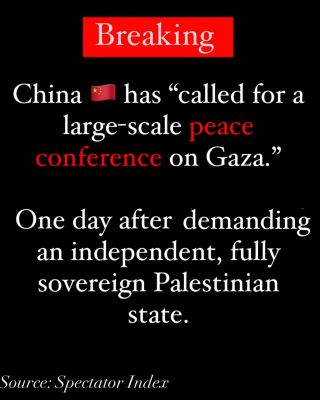 ðŸš¨ China is emerging on the geopolitical scene pushing for Palestinian dignity and freedom. 

The last two days have been very demonstrative of that. I have my reservations, especially in...
